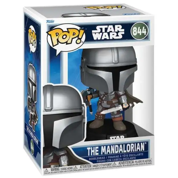Funko The Mandalorian and Grogu POP! Star Wars The Mandalorian Vinyl Figure #844