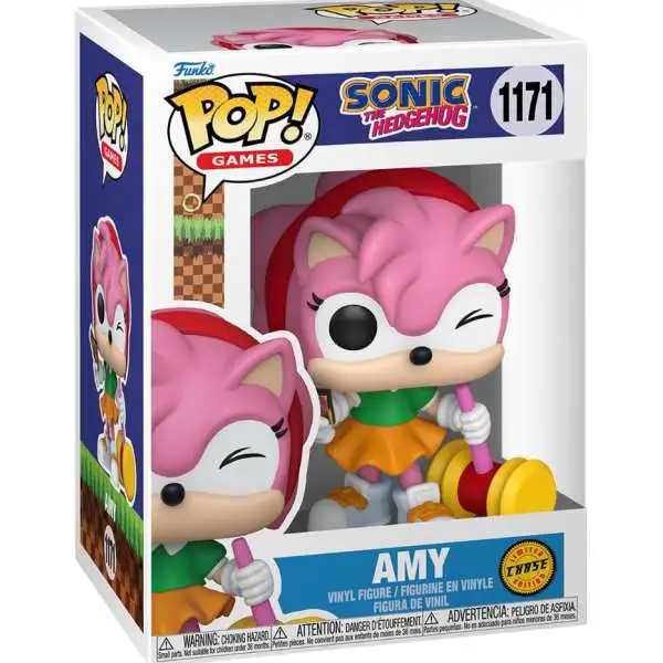 Funko Sonic the Hedgehog POP! Games Amy Rose Vinyl Figure #1171 [Chase Version]