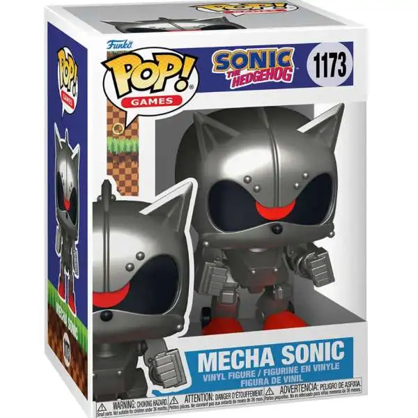 Funko Sonic the Hedgehog POP! Games Mecha Sonic Vinyl Figure #1173