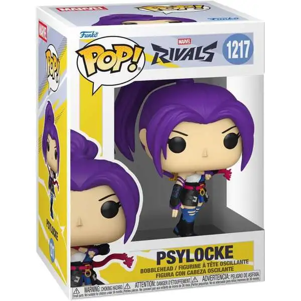 Funko Marvel Rivals POP! Games Psylocke Vinyl Figure #1217