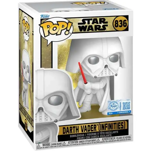 Funko Legends POP! Star Wars Darth Vader Exclusive Vinyl Figure #836 [Infinites]