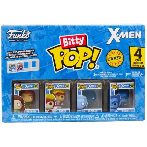Funko Marvel X-Men Bitty POP! Jean Grey Mini Vinyl Figure 4-Pack [Chase]