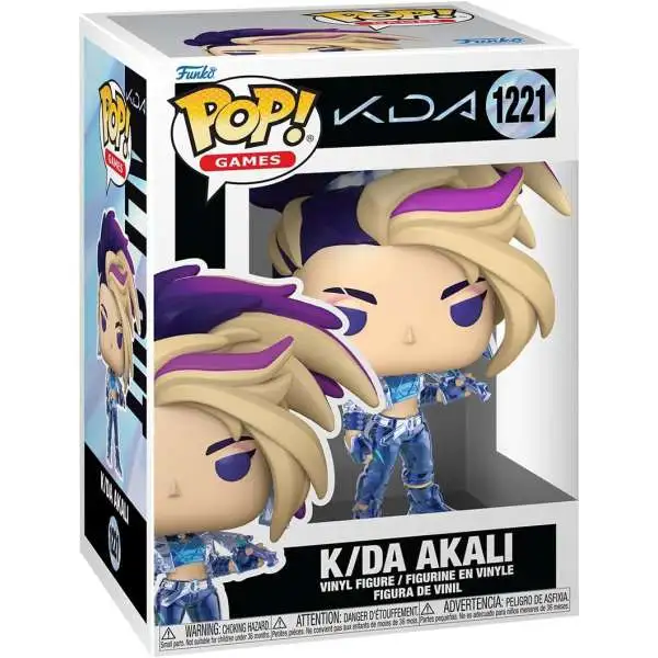 Funko League of Legends KDA POP Games Akali Vinyl Figure 1221 - ToyWiz
