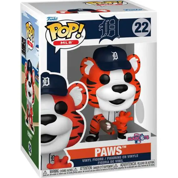 Funko Detroit Tigers POP! MLB Paws Vinyl Figure #22 (Pre-Order ships March)