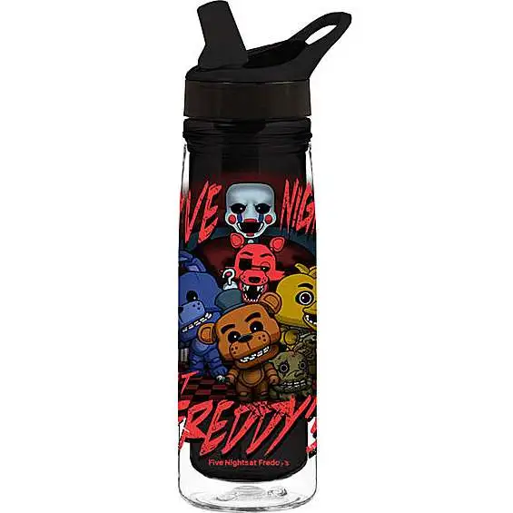Funko Five Nights at Freddy's Five Nights Acrylic Water Bottle