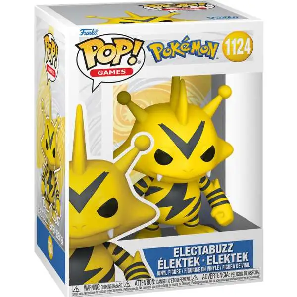 Funko Pokemon POP! Games Electabuzz Vinyl Figure #1124