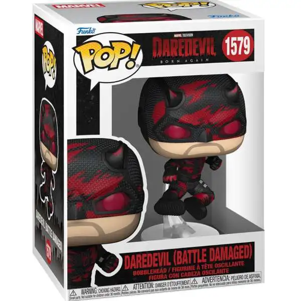 Funko Daredevil: Born Again POP! Marvel Season 2 Daredevil Vinyl Figure #1579 [Battle Damaged]