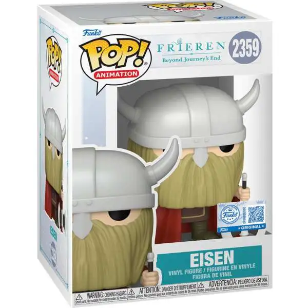 Funko Frieren: Beyond Journey's End POP! Animation Eisen Exclusive Vinyl Figure #2359