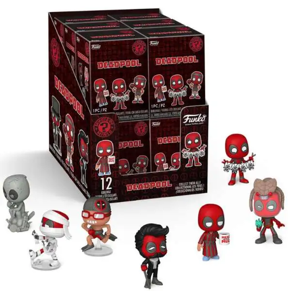 Funko Marvel Mystery Minis Deadpool 2 Mystery Box 12pk