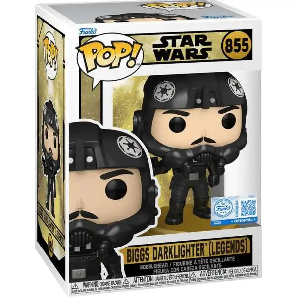 Funko Legends POP! Star Wars Biggs Darklighter Exclusive Vinyl Figure #855
