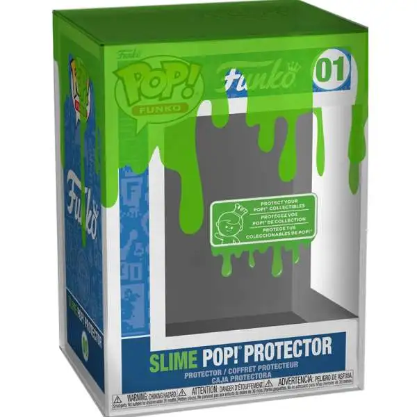 Funko UV Hard Pop! Protector Dripping Green Slime 3.75-Inch Vinyl Figure Accessory #01