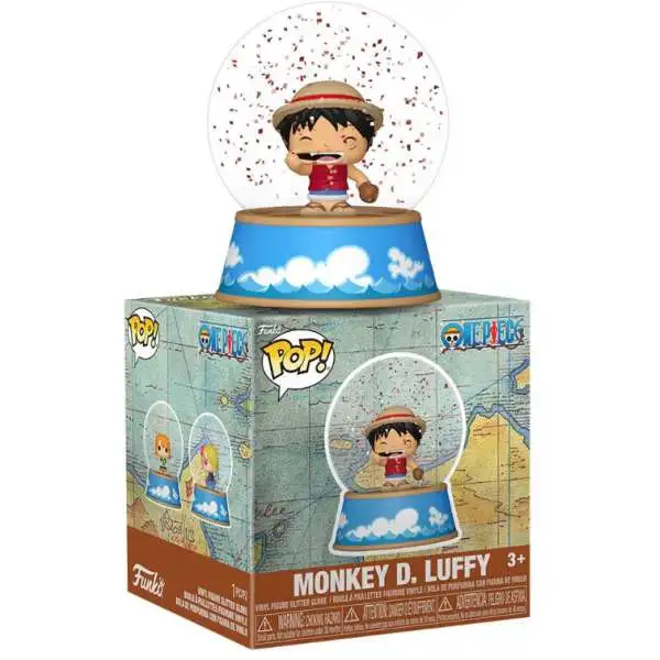 Funko One Piece Monkey D Luffy Mini Glitter Globe