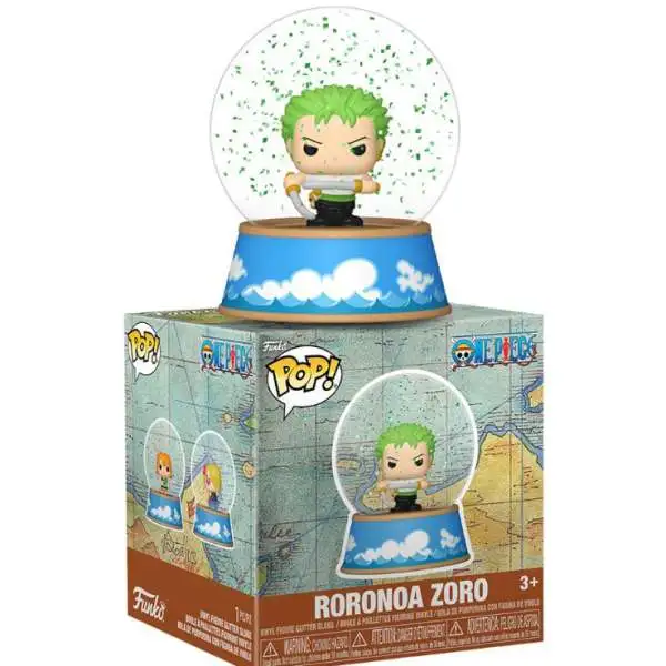 Funko One Piece Roronoa Zoro Mini Glitter Globe