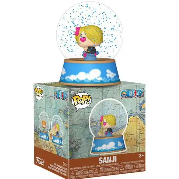 Funko One Piece Sanji Mini Glitter Globe