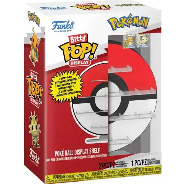 Funko Pokemon Bitty POP! Poke Ball Micro Figure Display Shelf (Pre-Order ships June)