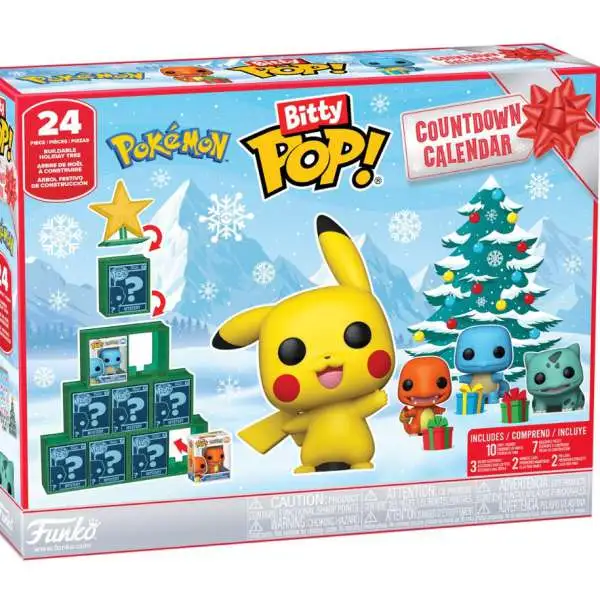 Funko Pokemon Bitty POP! 2026 Edition Mini Vinyl Figure Countdown Calendar (Pre-Order ships January)