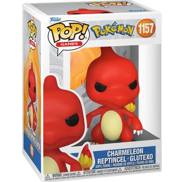 Funko Pokemon POP! Games Charmeleon Vinyl Figure #1157