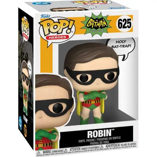 Funko DC Batman 66 POP! Sayings Robin Vinyl Figure #625 [Holy Bat-Trap!]