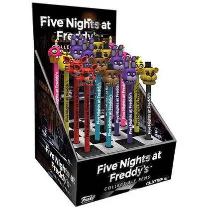 Funko Five Nights at Freddy's Pen Toppers Box [16 Pieces]