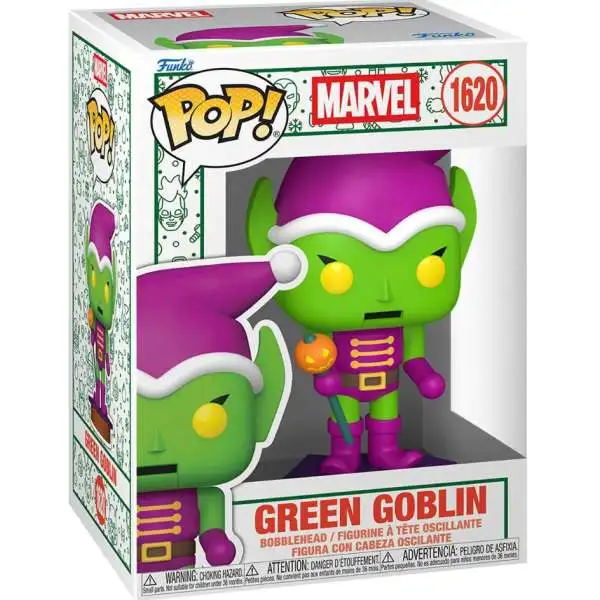 Funko Holiday POP! Marvel Green Goblin Vinyl Figure #1620 [Holiday Nutcracker]