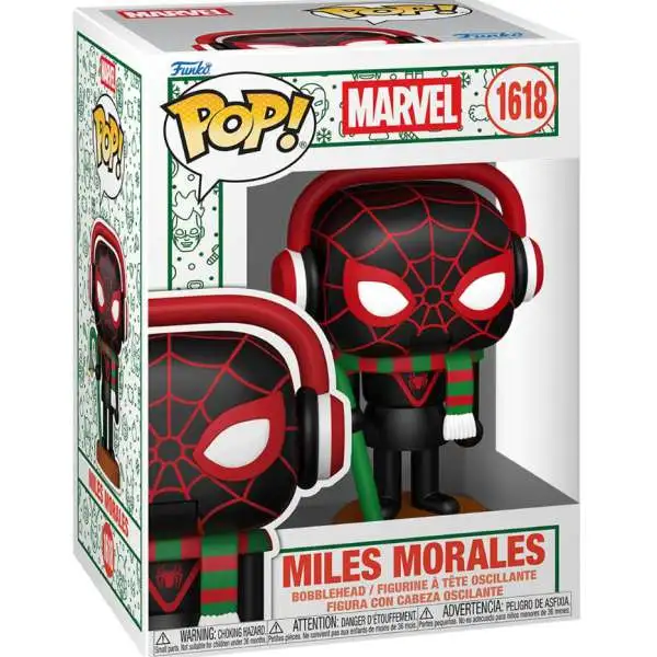 Funko Holiday POP! Marvel Miles Morales Vinyl Figure #1610 [Holiday Nutcracker]