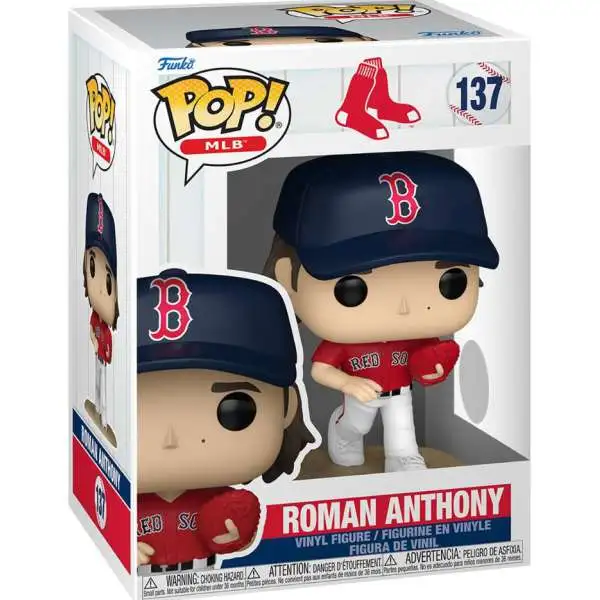 Funko Boston Red Sox POP! MLB Roman Anthony Vinyl Figure #137 (Pre-Order ships July)