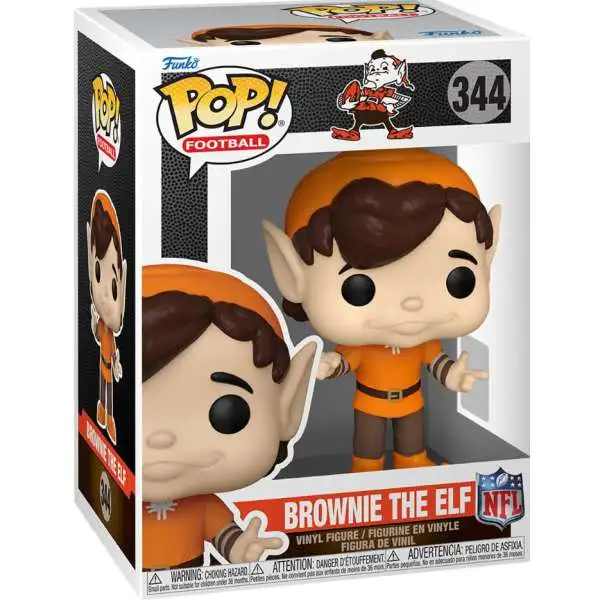 Funko NFL Cleveland Browns POP! Football Mascots Brownie The Elf Vinyl Figure #344 (Pre-Order ships August)