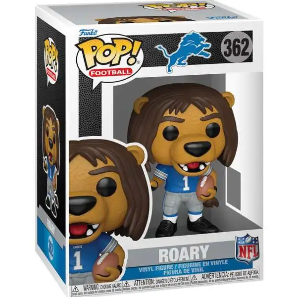 Funko NFL Detroit Lions POP! Football Mascots Roary Vinyl Figure #362 (Pre-Order ships November)