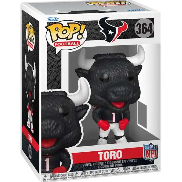 Funko NFL Houston Texans POP! Football Mascots Toro Vinyl Figure #364 (Pre-Order ships November)