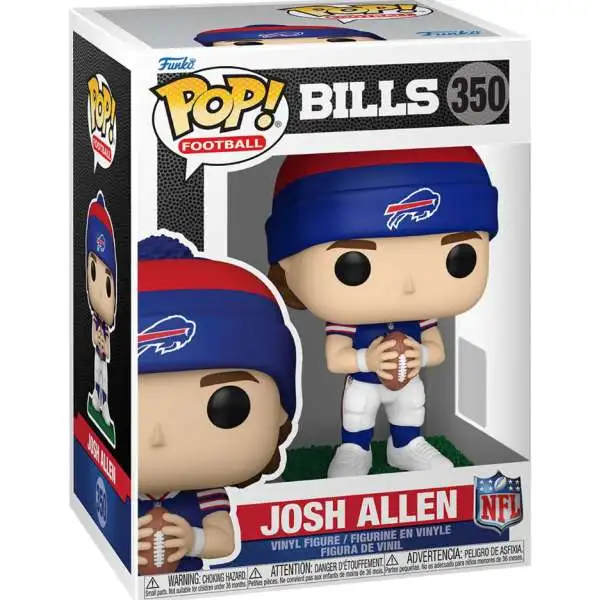 Funko NFL Buffalo Bills POP! Football Josh Allen Vinyl Figure #350 [Beanie] (Pre-Order ships NoveSeptembermber)