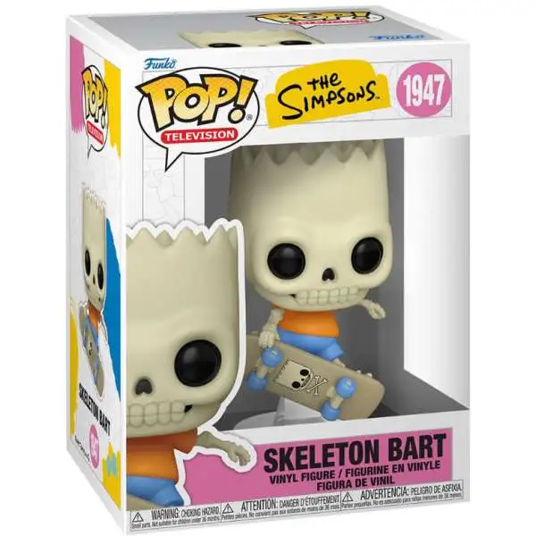 Funko The Simpsons POP! Animation Skeleton Bart Vinyl Figure #1947 (Pre-Order ships September)