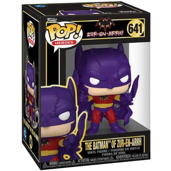 Funko DC Through the Years POP! Heroes The Batman off Zur En Arrh Vinyl Figure #641 (Pre-Order ships August)