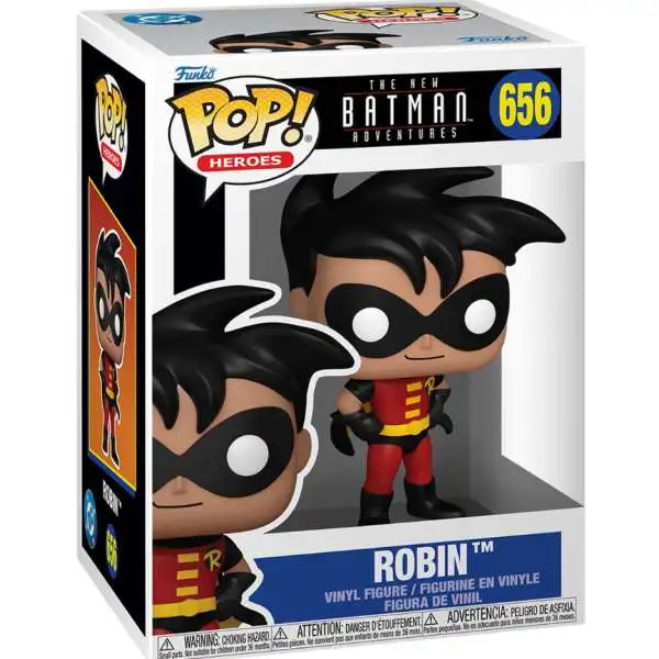 Funko DC The New Batman Adventures POP! Heroes Robin Vinyl Figure #656 (Pre-Order ships October)