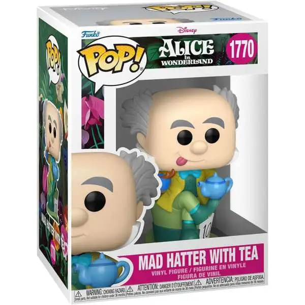 Funko Alice in Wonderland POP! Disney Mad Hatter Vinyl Figure #1770 [With Tea] (Pre-Order ships September)