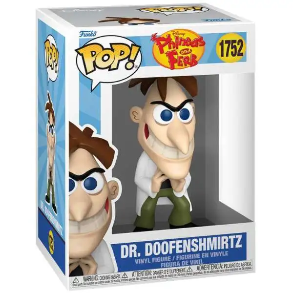 Funko Phineas and Ferb POP! Disney Dr. Doofenshmirtz Vinyl Figure #1752 (Pre-Order)