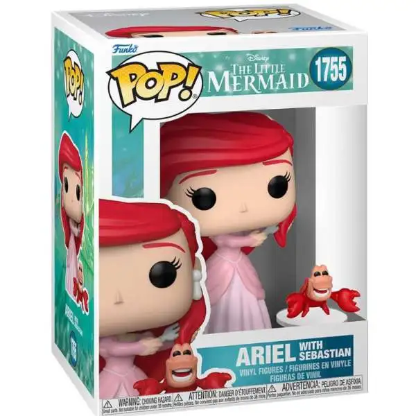 Funko The Little Mermaid POP! Disney Ariel Vinyl Figure #1755 [with Sebastian] (Pre-Order ships July)