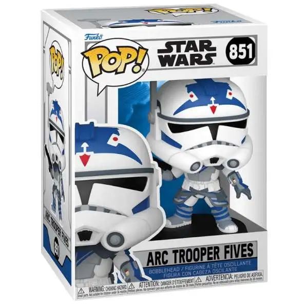 Funko The Clone Wars POP! Star Wars Arc Trooper Fives Vinyl Figure