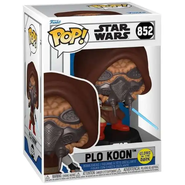 Funko The Clone Wars POP! Star Wars Plo Koon Vinyl Figure #852 [Glow-in-the-Dark] (Pre-Order ships July)