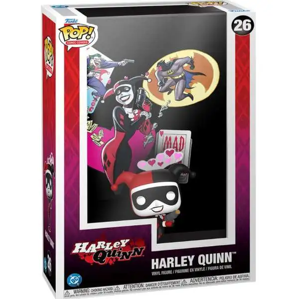 Funko DC Batman POP! Comic Covers Harley Quinn Vinyl Figure #26 [The Batman Adventures: Mad Love #1] (Pre-Order ships January)