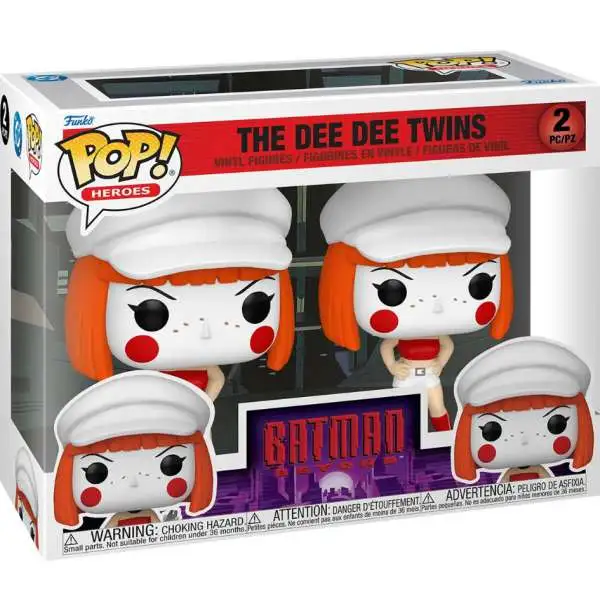 Funko DC Batman Beyond: Return of the Joke POP! Heroes Dee Dee Vinyl Figure 2-Pack