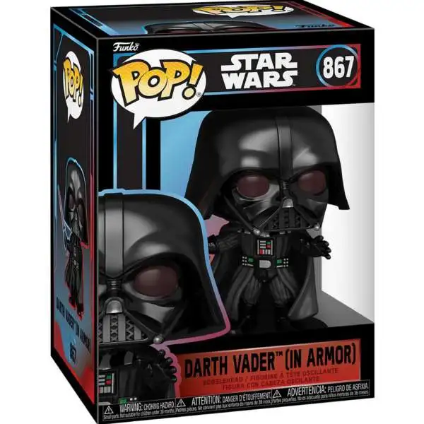 Funko POP! Star Wars Darth Vader Vinyl Figure #867 [In Armor] (Pre-Order ships September)