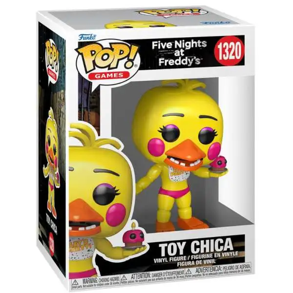 Funko Five Nights at Freddy's POP! Games Toy Chica Vinyl Figure #1320 (Pre-Order ships October)