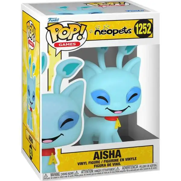 Funko Neopets POP! Games Aisha Vinyl Figure #1252 (Pre-Order ships August)
