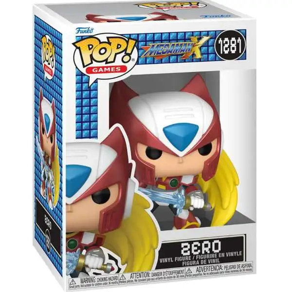 Funko POP! Games Mega Man X Vinyl Figure #1281 (Pre-Order ships August)