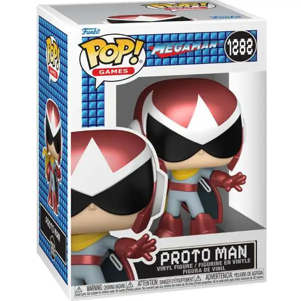 Funko Mega Man POP! Games Proto Man Vinyl Figure #1282 (Pre-Order ships August)