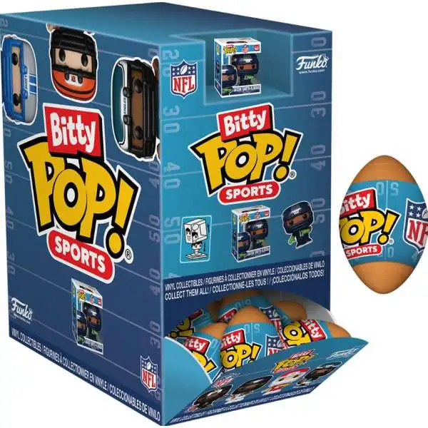 Funko NFL Bitty POP! Football Mystery Box [24 RANDOM Figures] (Pre-Order ships August)