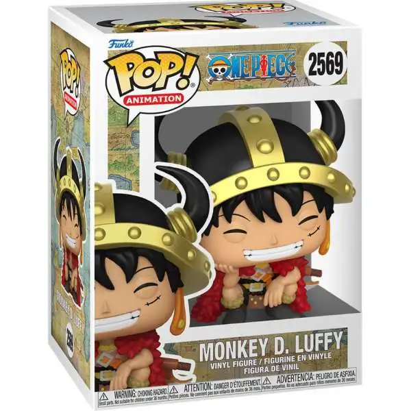 Funko One Piece POP Animation Monkey D. Luffy Vinyl Figure 2569