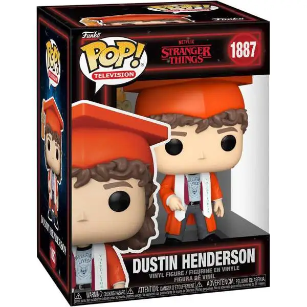 Funko Stranger Things POP! Television Dustin Henderson Vinyl Figure #1887