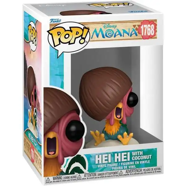 Funko Moana POP! Disney Hei Hei with Coconut Vinyl Figure #1768