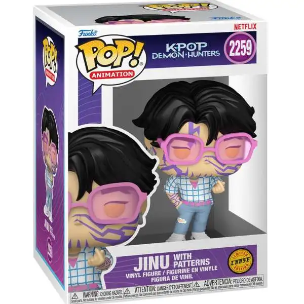 Funko KPop Demon Hunters HUNTR/X POP! Animation Jinu Vinyl Figure #2259 [Chase Version] (Pre-Order ships March)